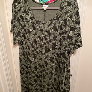 LulaRoe Carly 3xl Dark Green